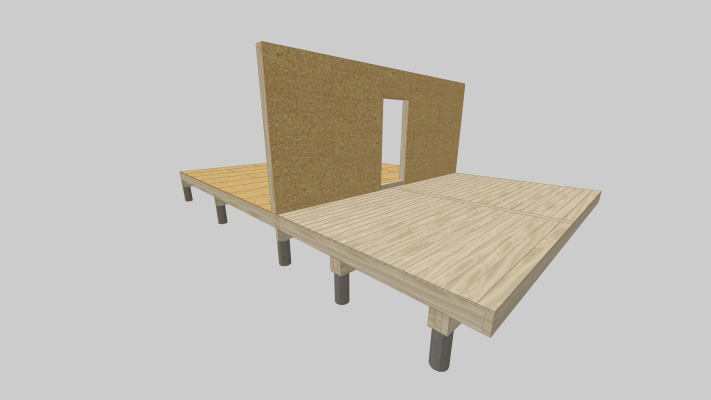 Platform Frame Deck